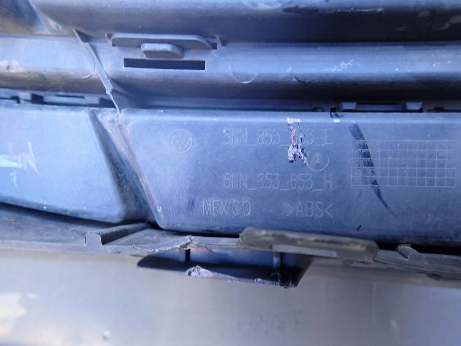 bumper front front VW TIGUAN ALLSPACE 2 II 5NN BW2 R LINE LIFT 2020