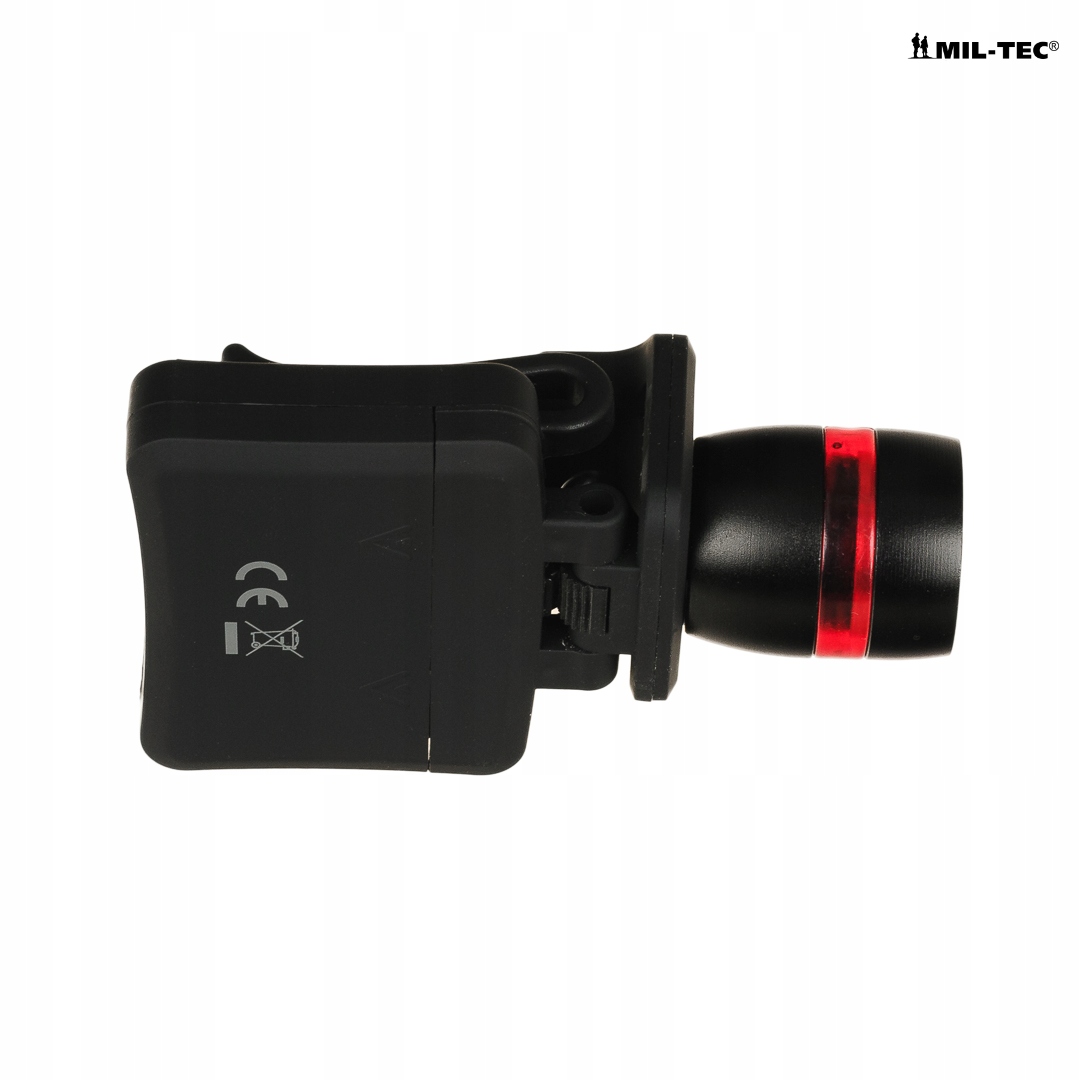 LATARKA CZOŁÓWKA Z Klipsem ZOOM CREE 150lm / 150m Źródło światła LED