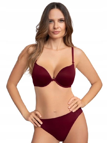 Corin Dolly 16872 Push-up podprsenky vínové 75 A