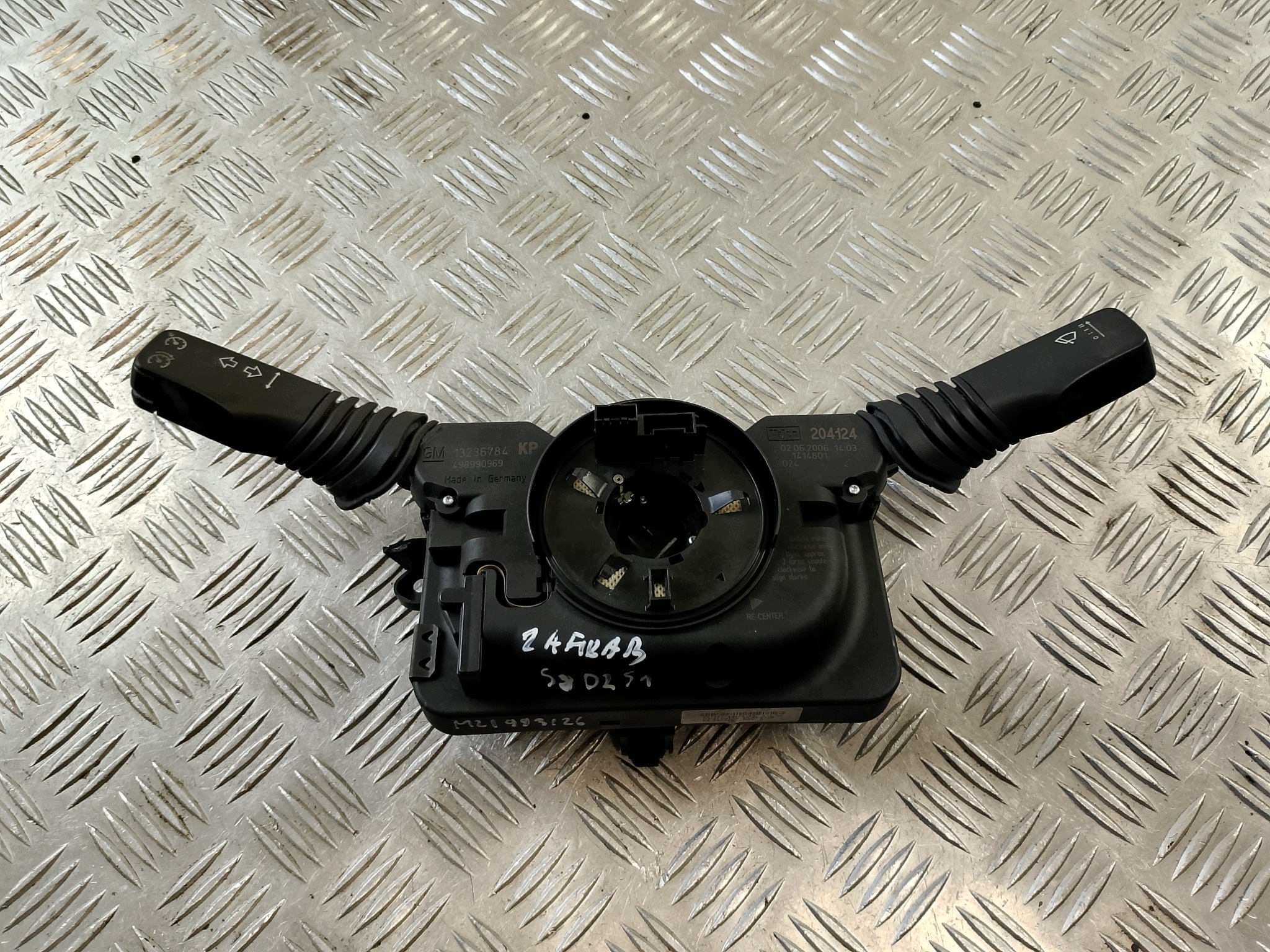 DEVIO LUCI TERGICRISTALLO TERGI OPEL ZAFIRA B 204124 13236784