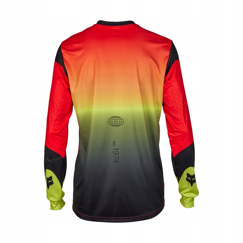 Koszulka Rowerowa FOX RANGER LS Jersey Revise roz. XL Red/Yellow EAN (GTIN) 191972910159