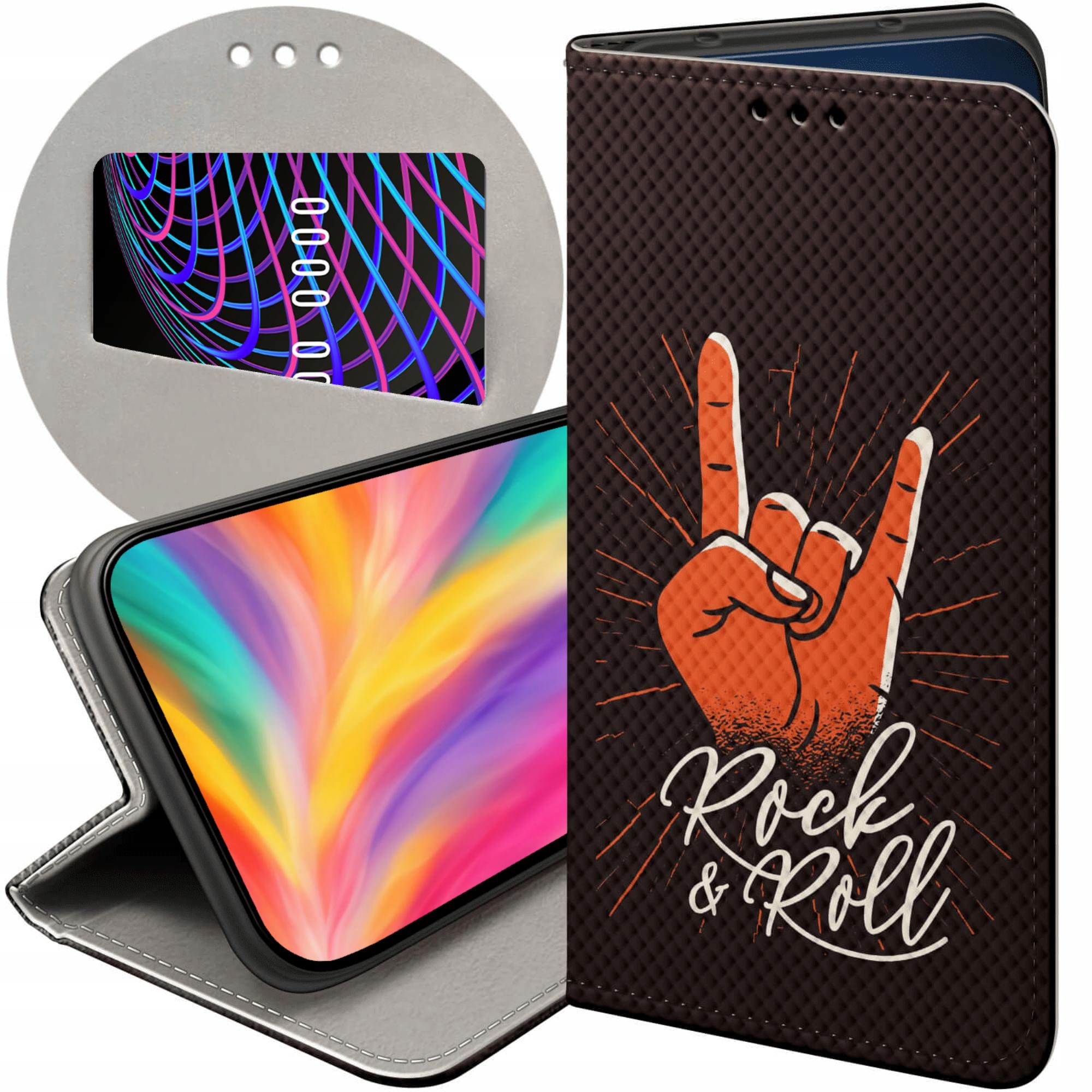 Etui Do Samsung Galaxy S24 Fe Rockowe Rock Rock And Roll Gitara Punk
