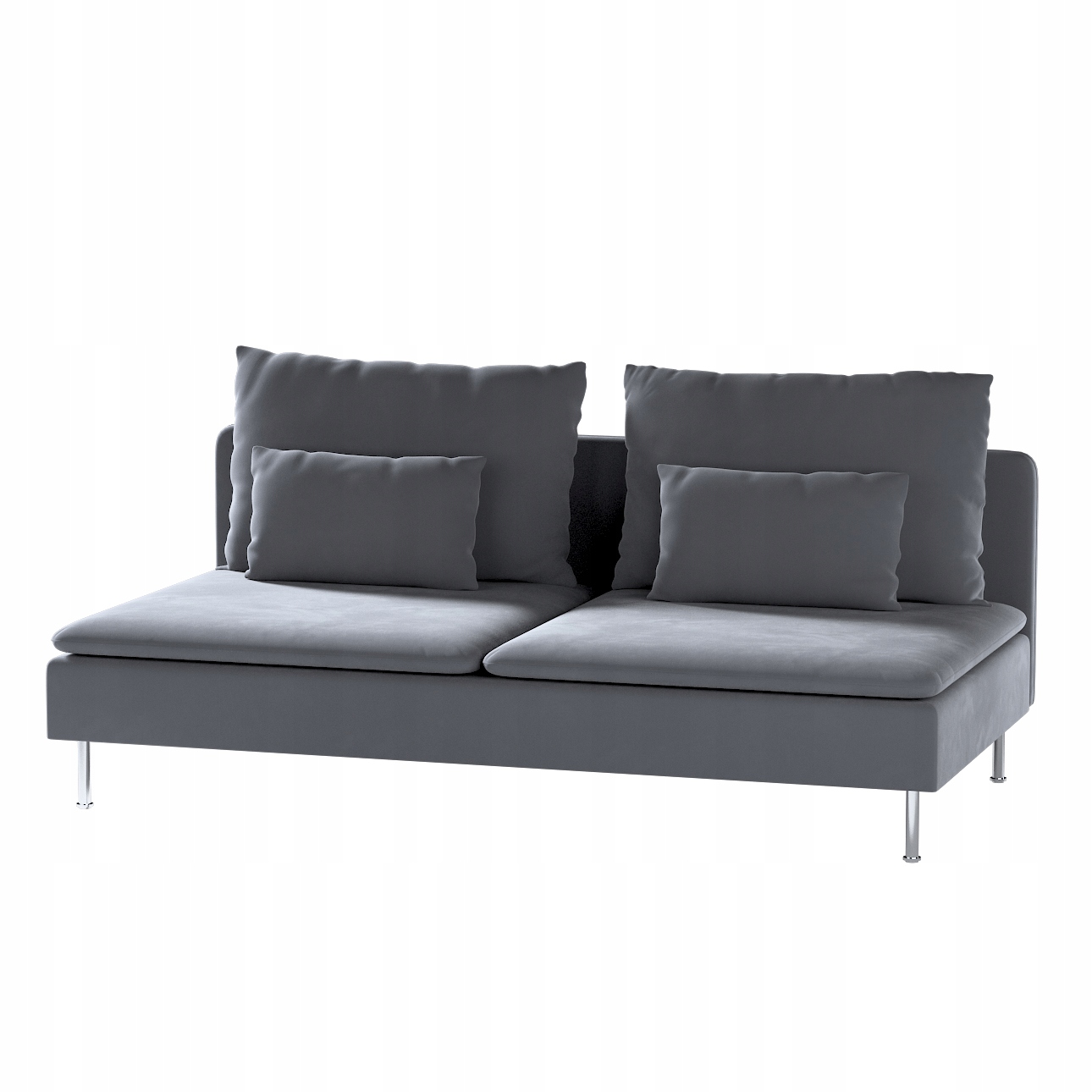 Dekoria Obal na modul Söderhamn 3-místný Ikea šedý