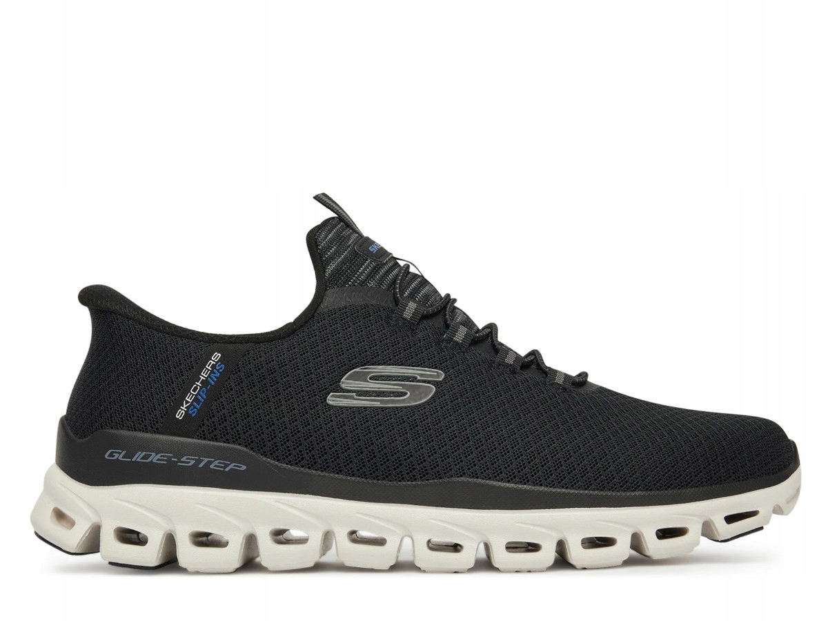 Pánské boty Skechers 233010BLK Glide-step Noxus Černé 43