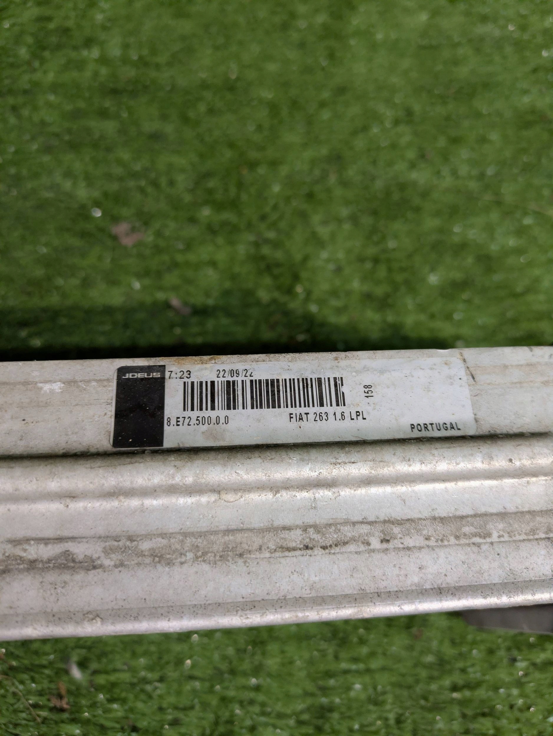 INTERCOOLER Kühler luft FIAT DOBLO 1.6 NR.005