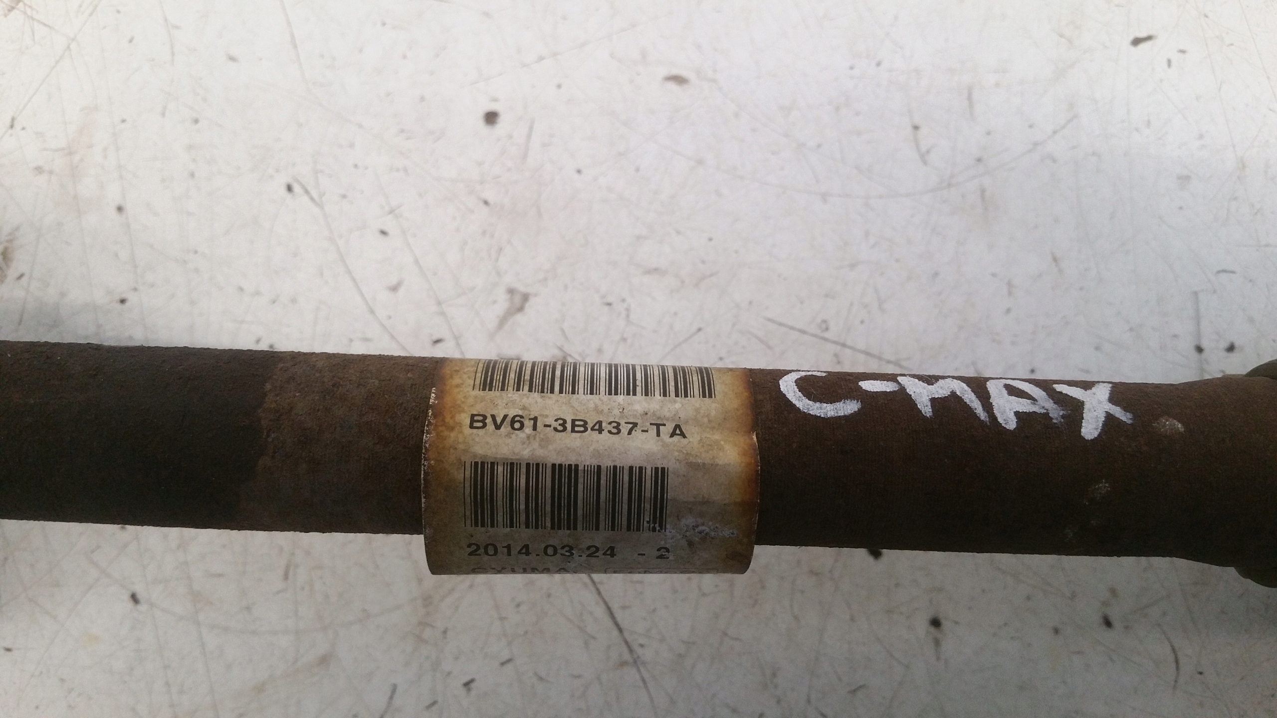 semi-axis left front BV613B437TA Ford C-MAX
