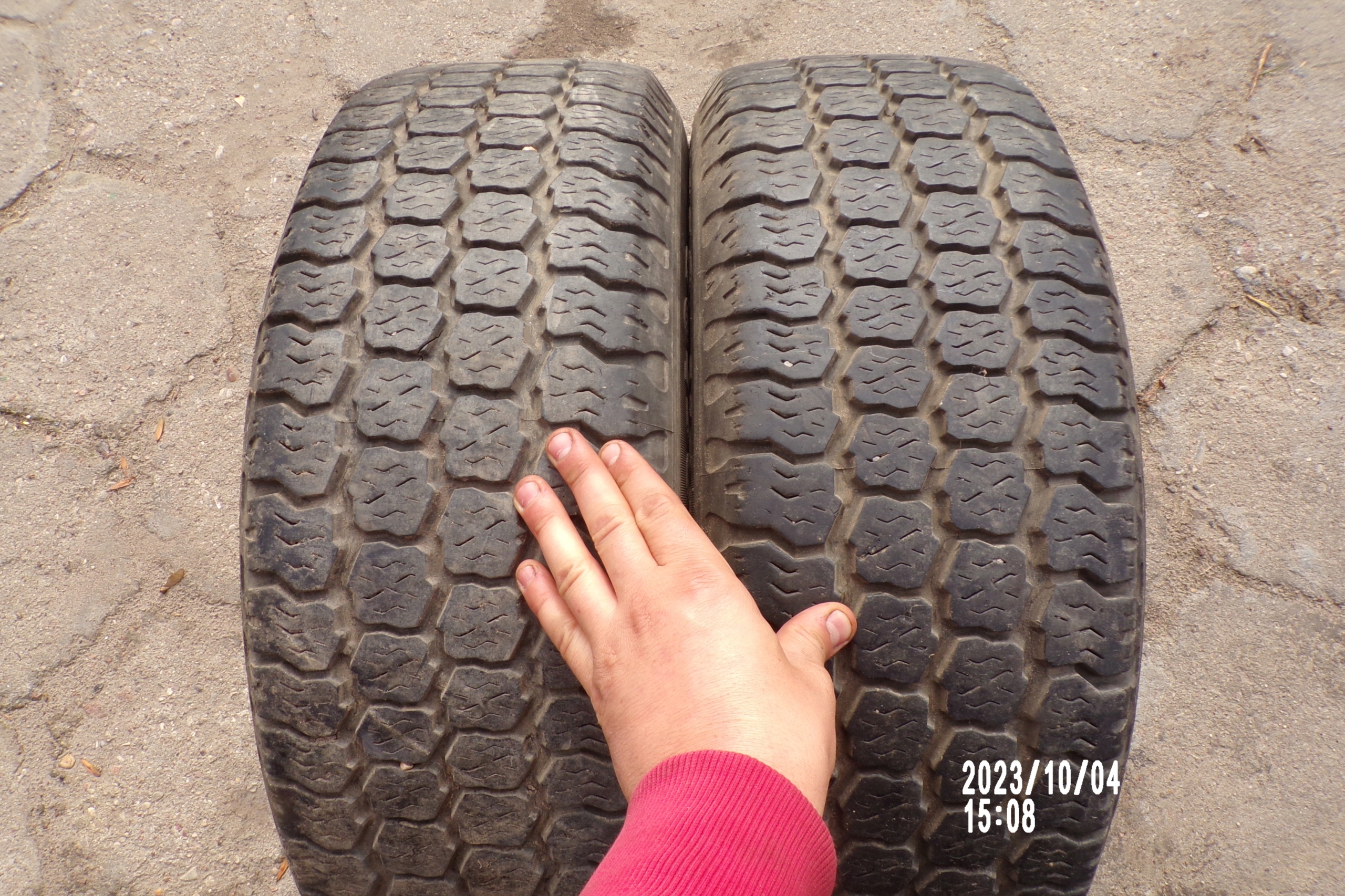 Opony 16C Goodyear 215/65/16 6,4mm WIELOSEZON SUPER MOCNE