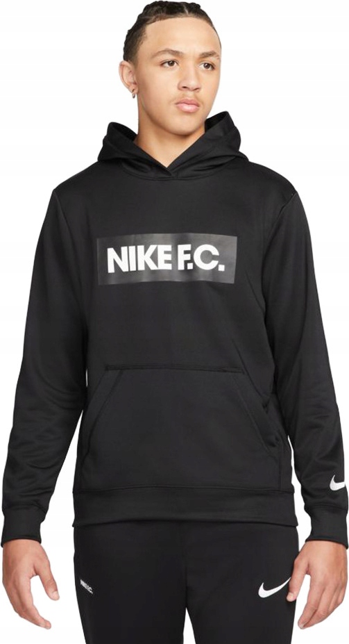 Pánská Mikina Nike Nk Df Fc Libero Hoodie Černá DC9075 010 velikost M