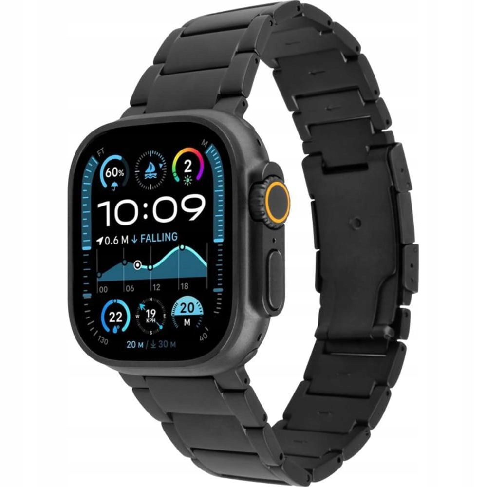 Pásik Fixed pre Apple Watch 49/46/45/44 mm, silný titánový náramok na ruku