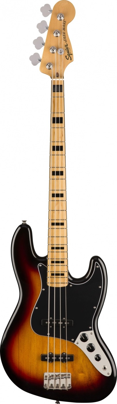 Squier Classic Vibe '70s Jazz Bass Maple Fingerboard 3-Color Sunburst