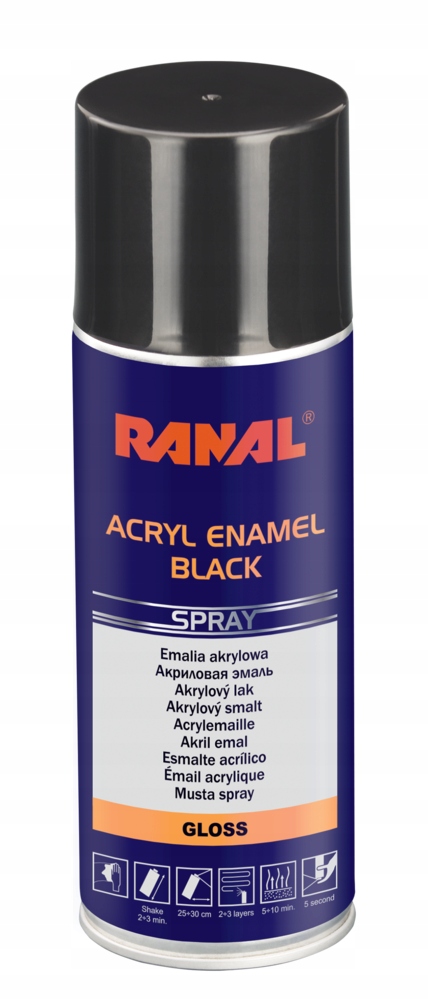 

Ranal Lakier akrylowy czarny połysk 400ml