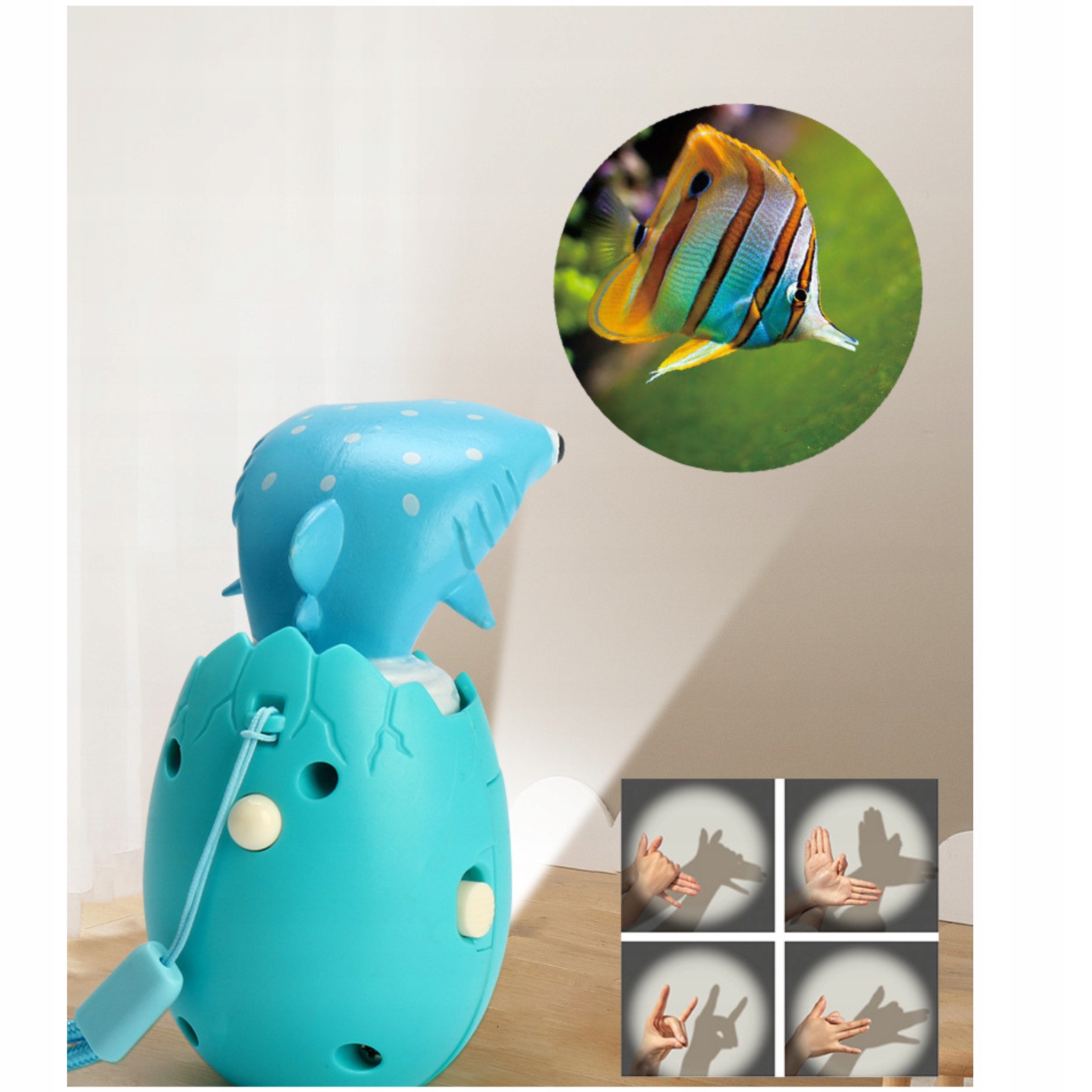 Projektor Rzutnik Wielofunkcyjny Różne Obrazki Efekty Slajdy Blind Box Certyfikaty, opinie, atesty CE EN 71