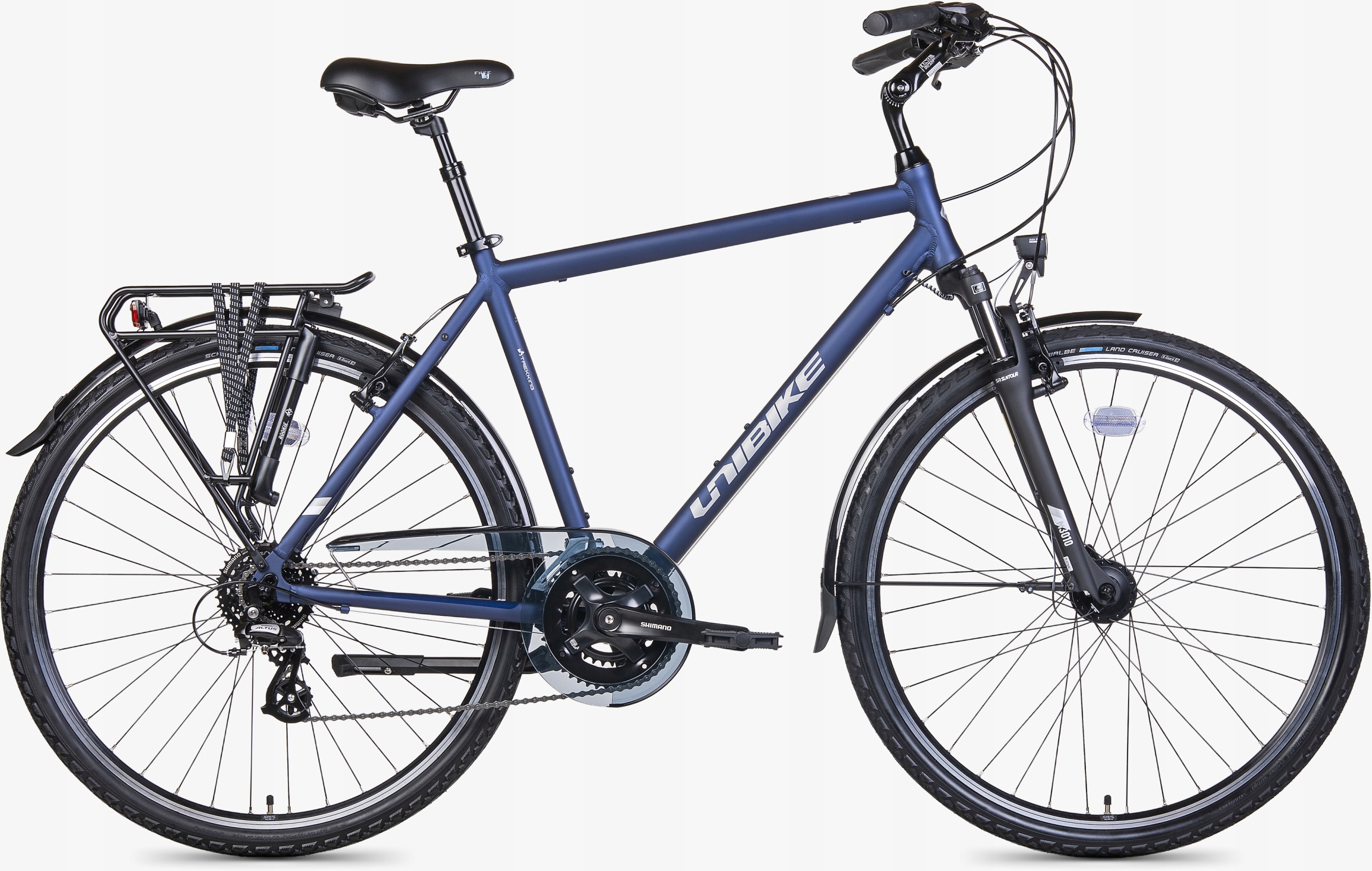 Rower trekkingowy męski Unibike Vision M 19" granatowy