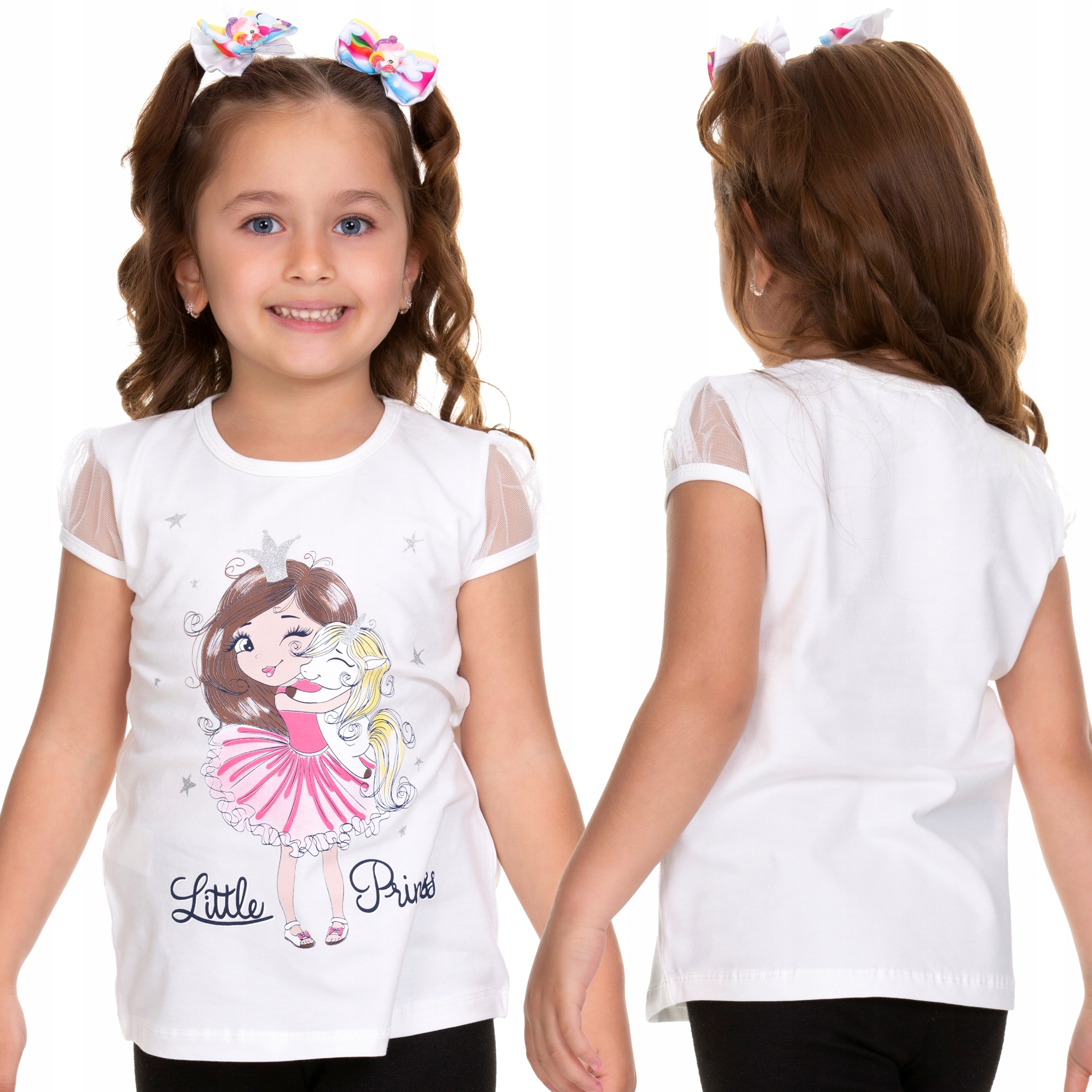 

Bluzka Księżniczka Kucyk Tiulowy Rękawek 116