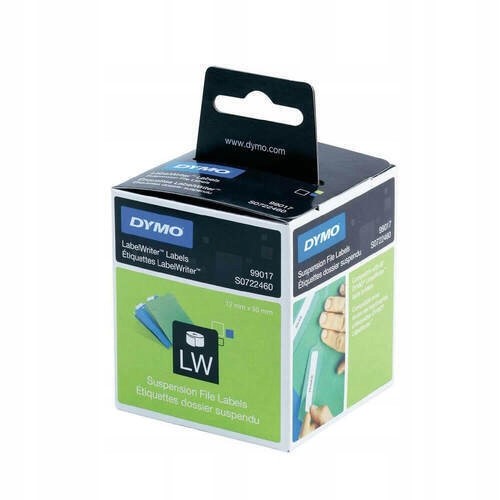 Etykiety Papierowe 50x12 Dymo 99017 Białe Na Rolce