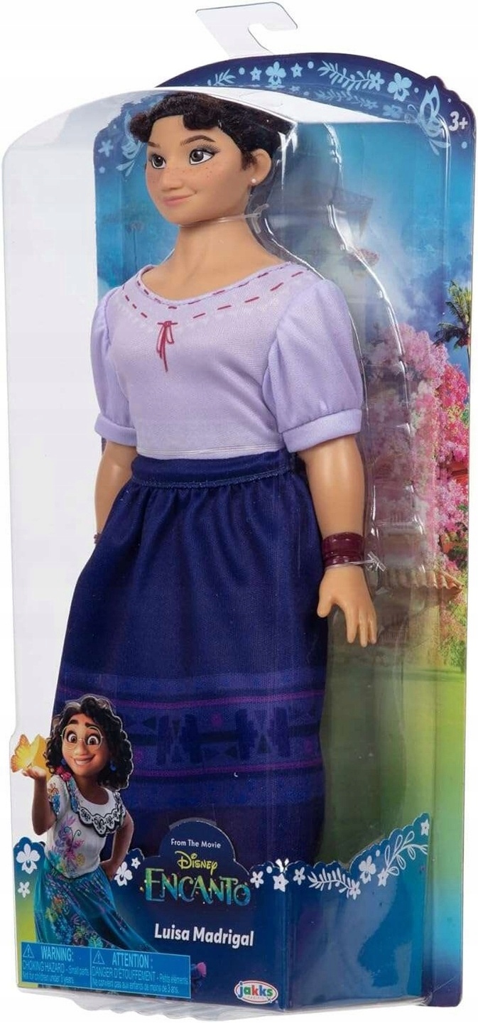 BÁBIKA DISNEY ENCANTO LUISA MADRIGAL NAŠE MAGICKÉ ENCANTO 29 CM PRE DETI