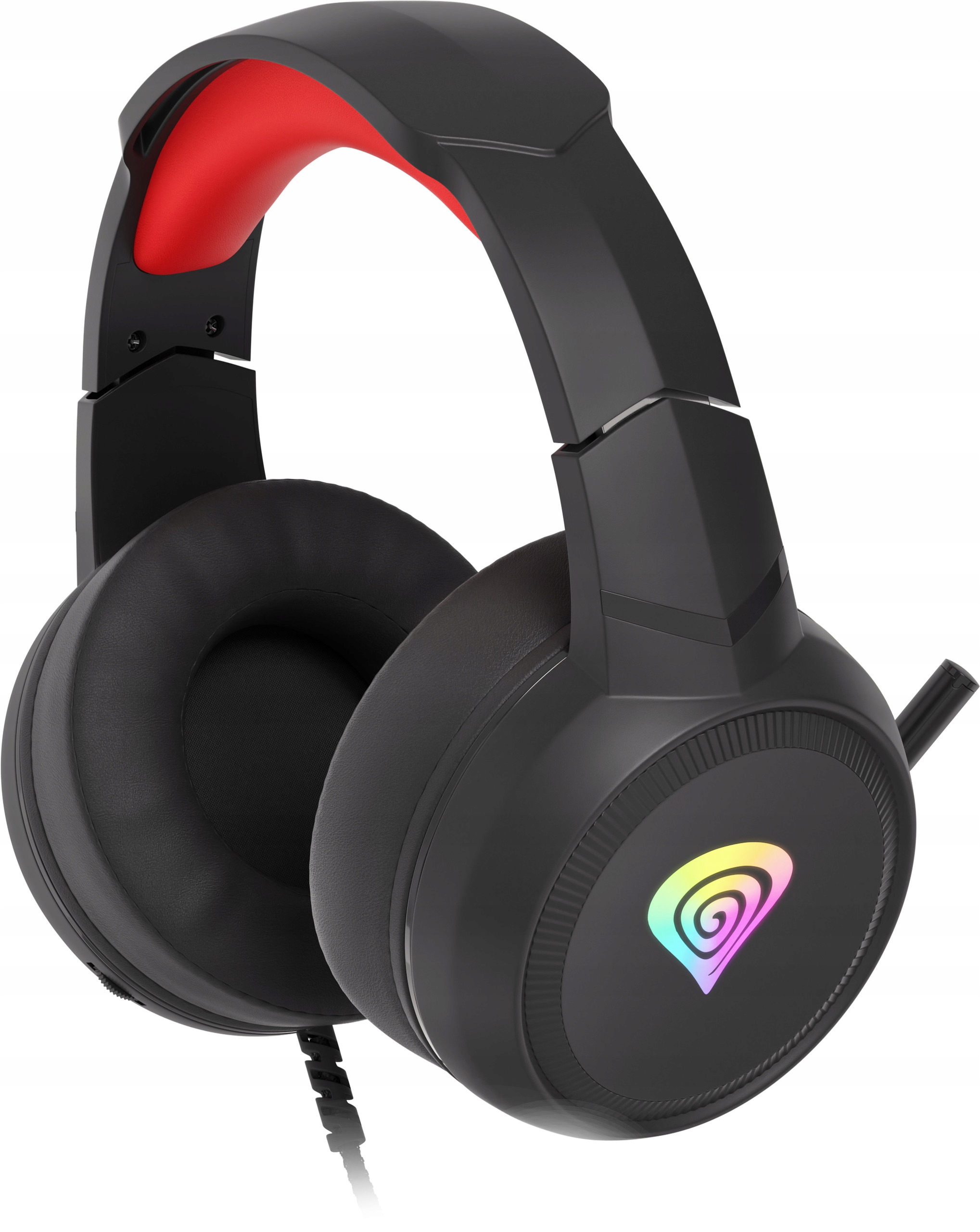 

Słuchawki Genesis Neon 200 Rgb Czarno-czerwony
