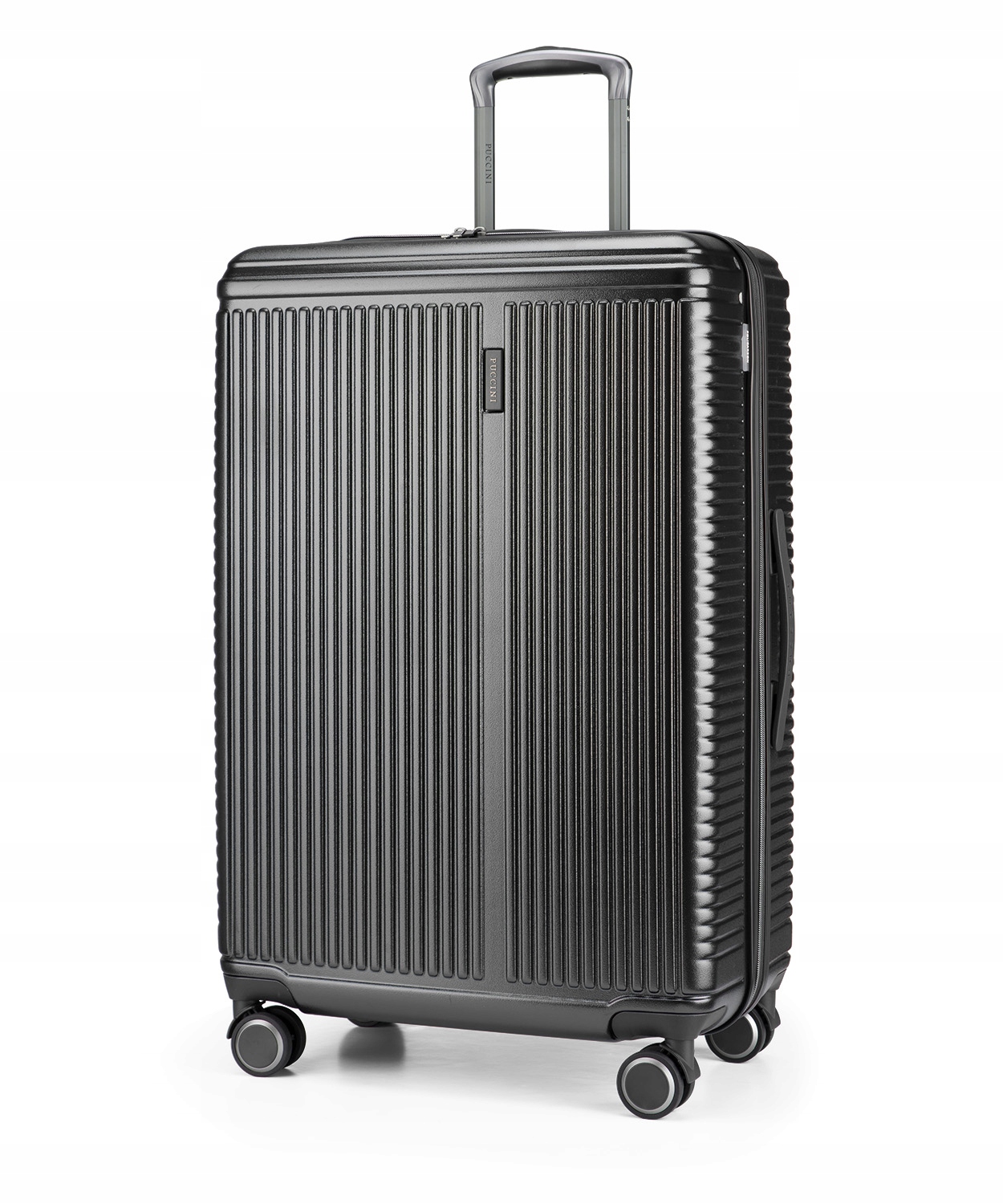 Walizka Duża Podróżna Na Kółkach Twarda Puccini Antracytowa PC033A-8