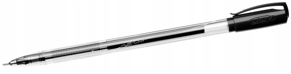 DŁUGOPIS PIÓRO ŻELOWE RYSTOR GZ-031 CZARNE Kod producenta 5907548906229