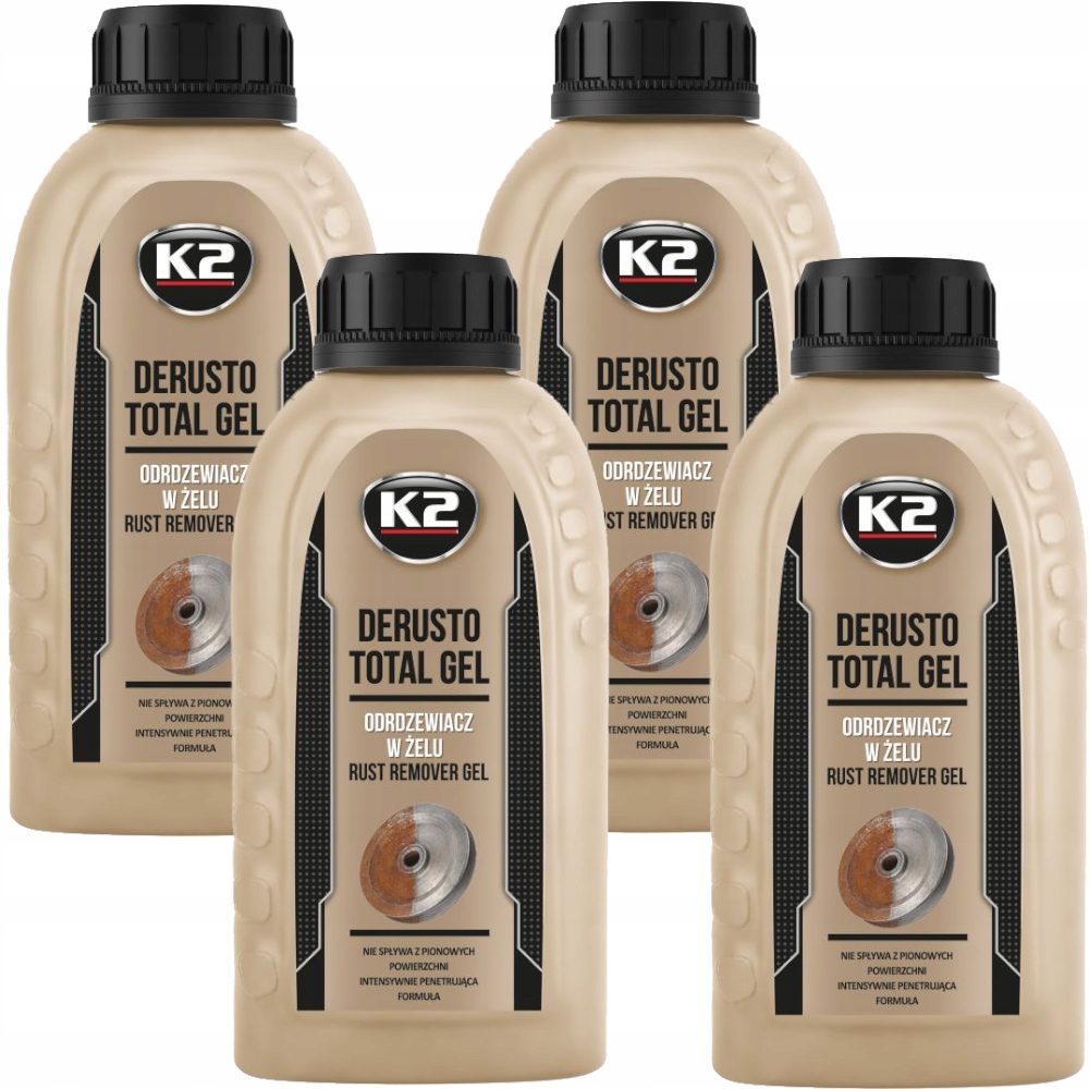 K2 Odrdzewiacz Neutralizator Do Usuwania Rdzy Do Metalu Śrub W Żelu 1L
