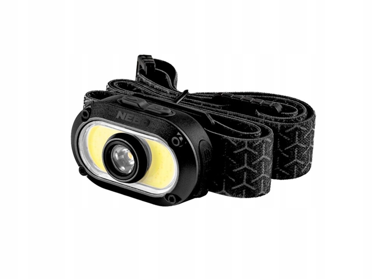 Nebo Mycro 500+ Headlamp & Cap Black Line 500 Lum Led NEB-HLP-1005-B