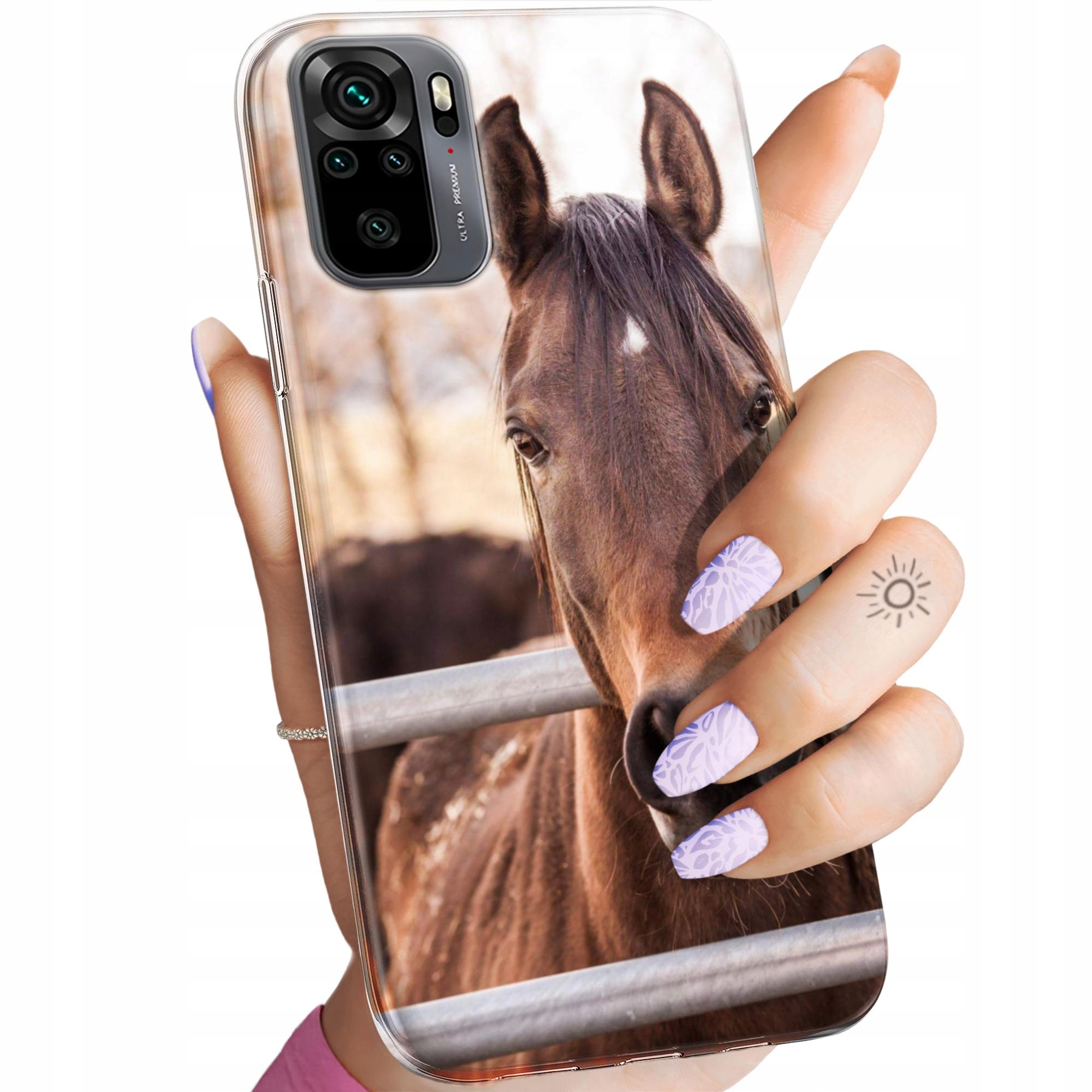 Etui Do Xiaomi Redmi Note 10 Konie Kuce Pegazy Obudowa Pokrowiec Case