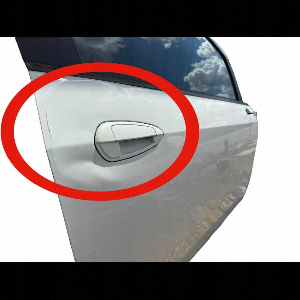 door front right right front complete Fiat Punto III 3 door 3D