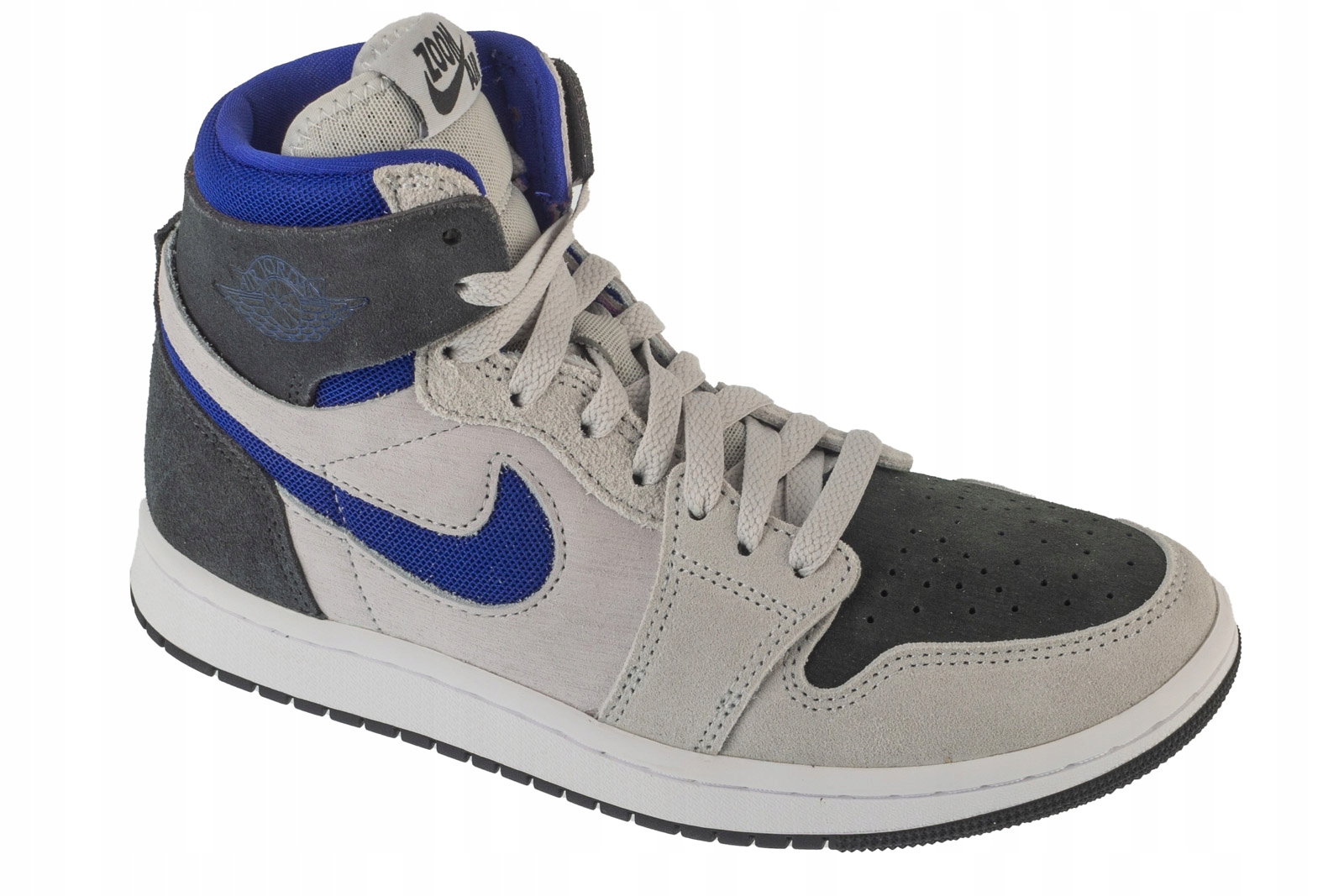 Jordan Air 1 W Zoom Cmf 2 [38,5] Dámské tenisky semišové bílé