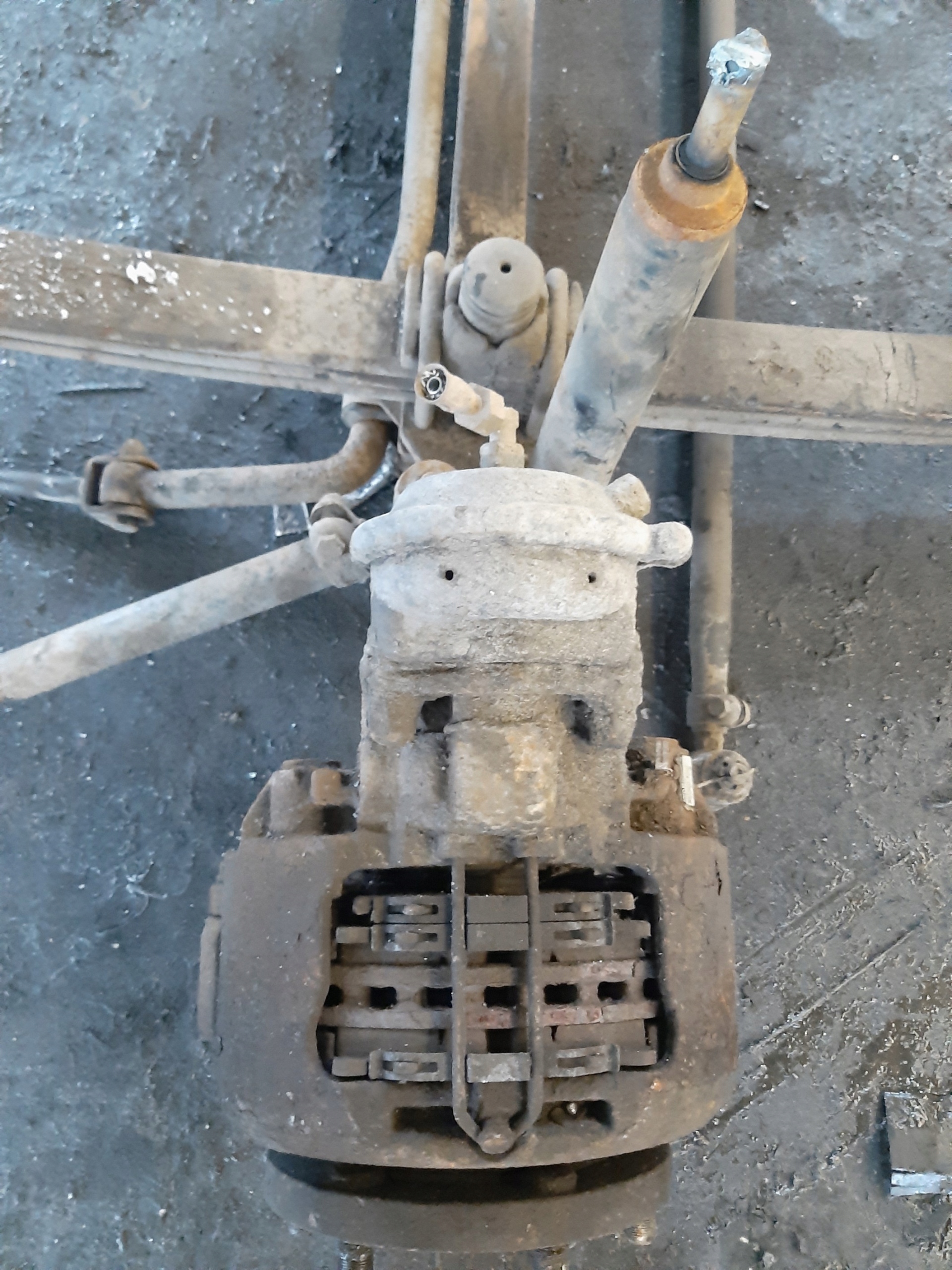 axis front sider front PIORA RESORY springing AUTOBUS ISUZU TURQUOISE