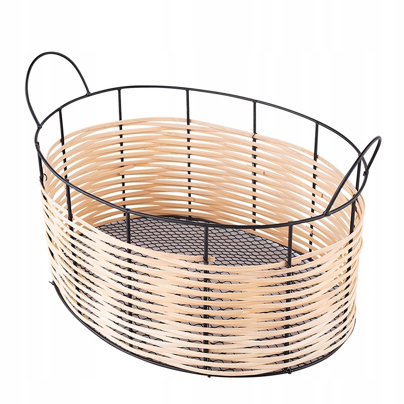 KOSZYK METALOWY NA OWOCE do kuchni ozdobny 40 cm Marka Altom Design