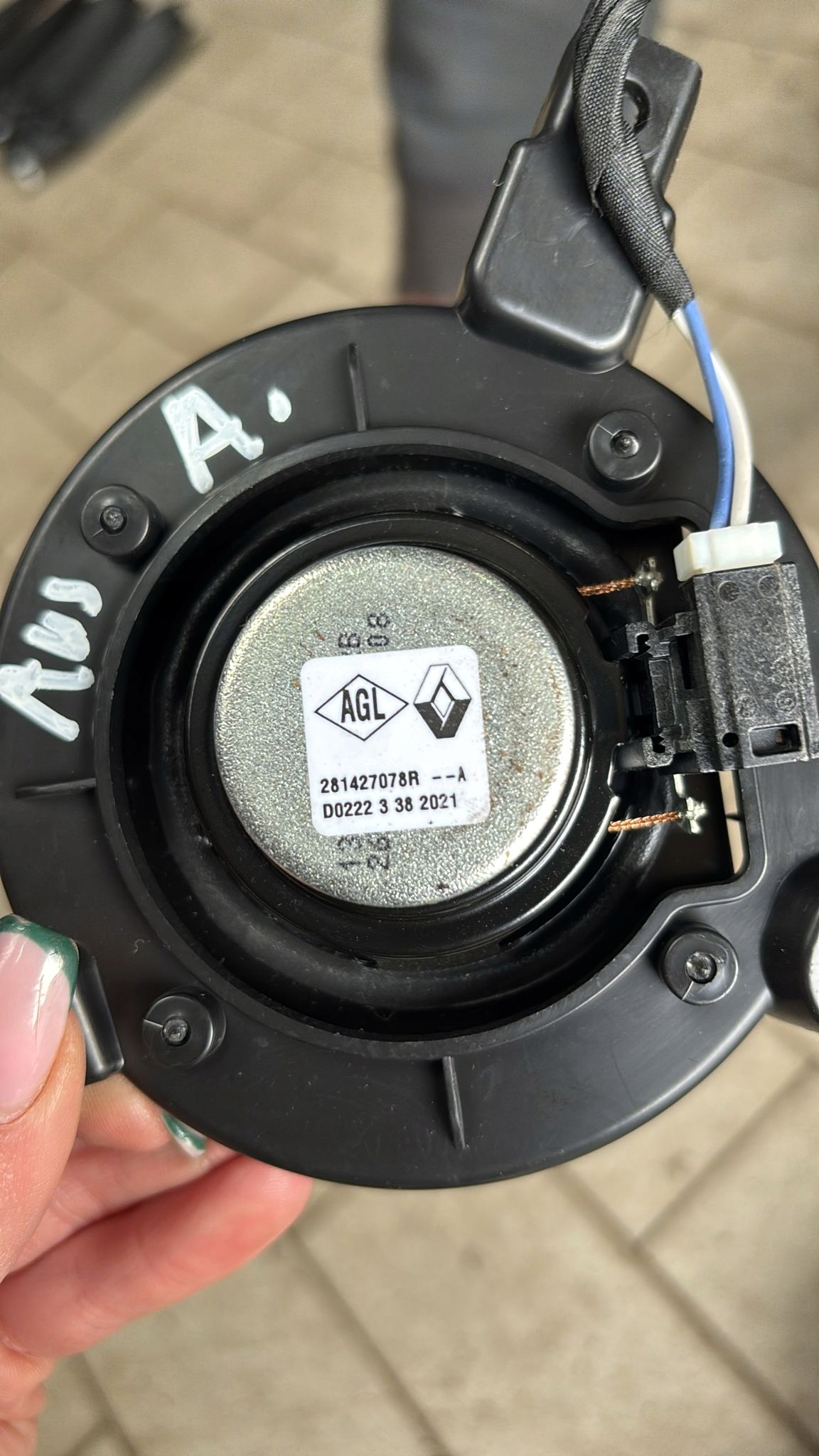 speaker RENAULT AUSTRAL 281427078R