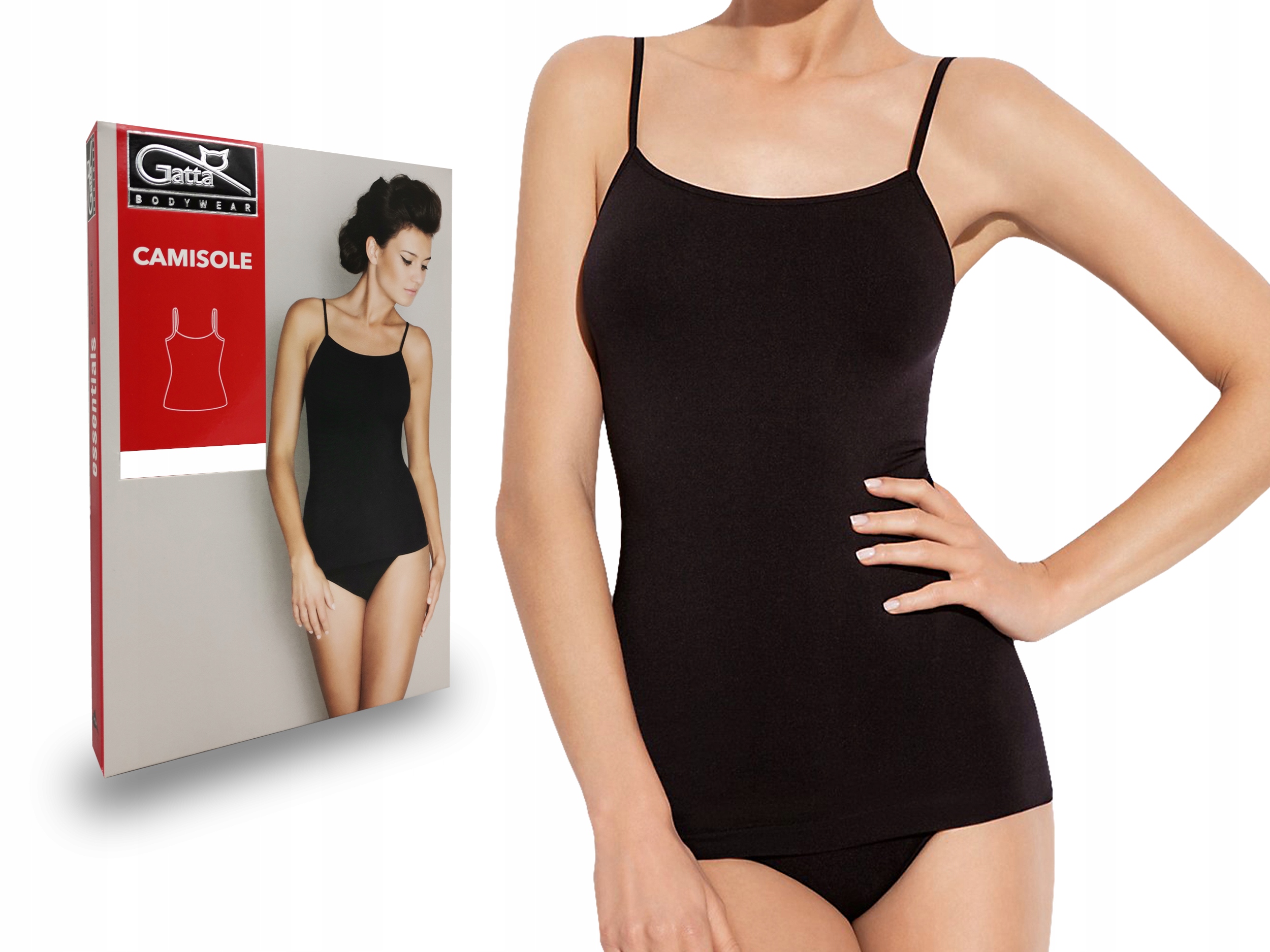 

Koszulka na ramiączkach Gatta Camisole czarny, M