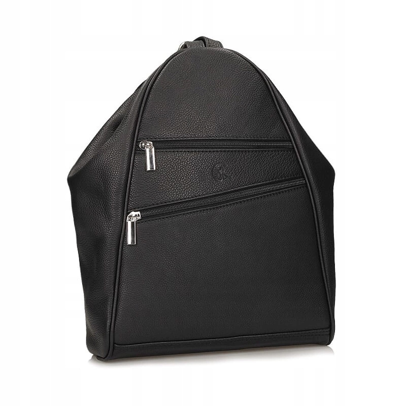 Kožený černý Batoh Canaletto 460-s33