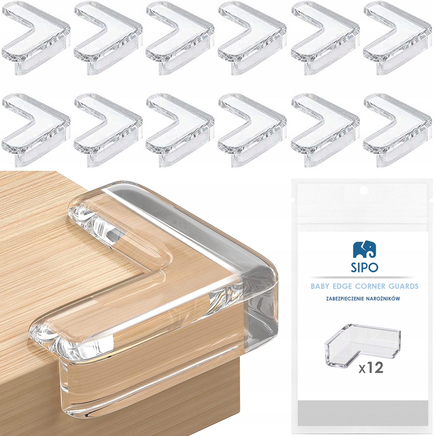 

Zabezpieczenie Narożników Kantów Mebli Blatów "L"