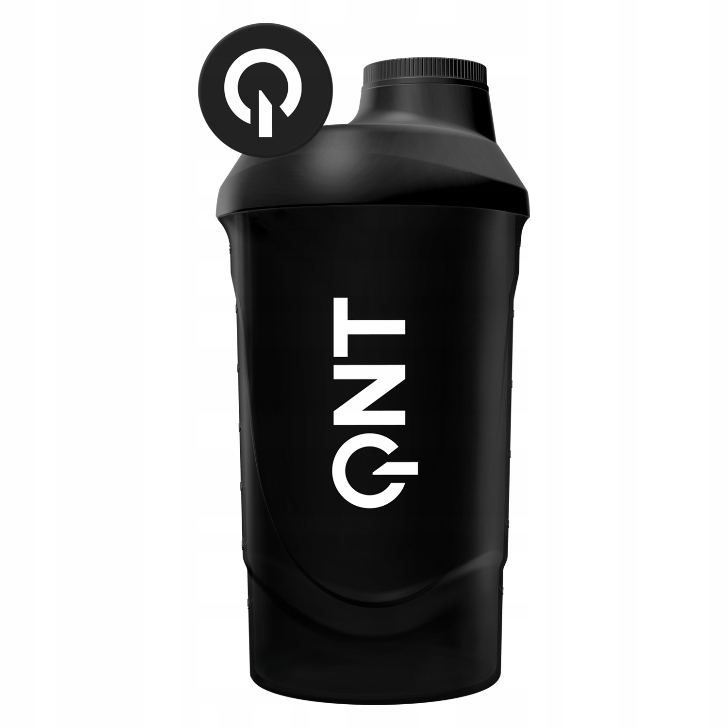 Qnt Shaker Szejker do odżywek Szczelny 600ml Black
