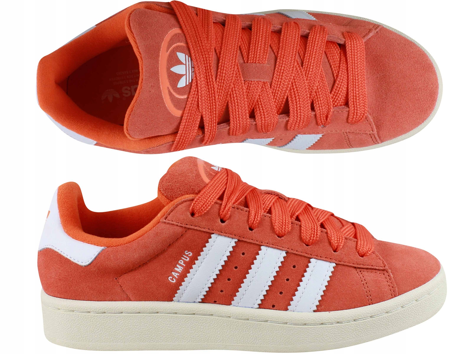 Adidas Campus 00S GY9474 Buty Trampki Tenisówki Pomarańczowe Skórzane