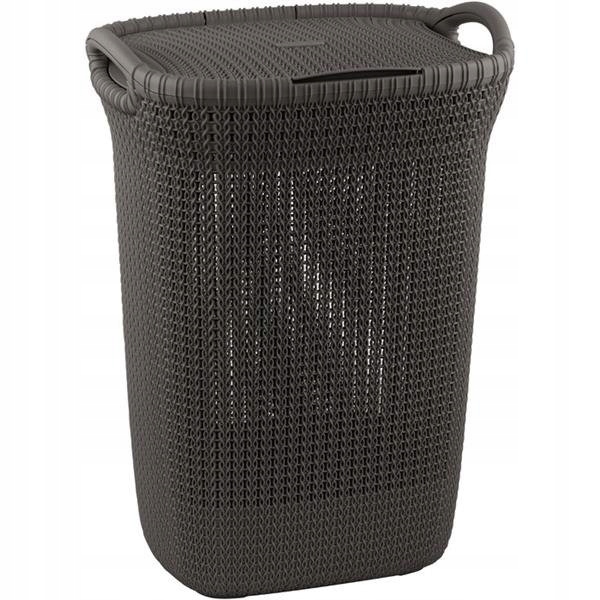 

Curver 228410 Kosz Na Pranie Knit 57L Brązowoszary