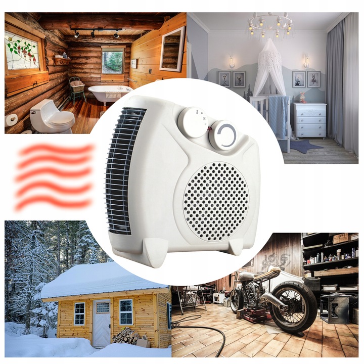 TERMOWENTYLATOR ELEKTRYCZNY GRZEJNIK FARELKA PIECYK Lampa OGRZEWACZ MOCNA EAN (GTIN) 5900804133179