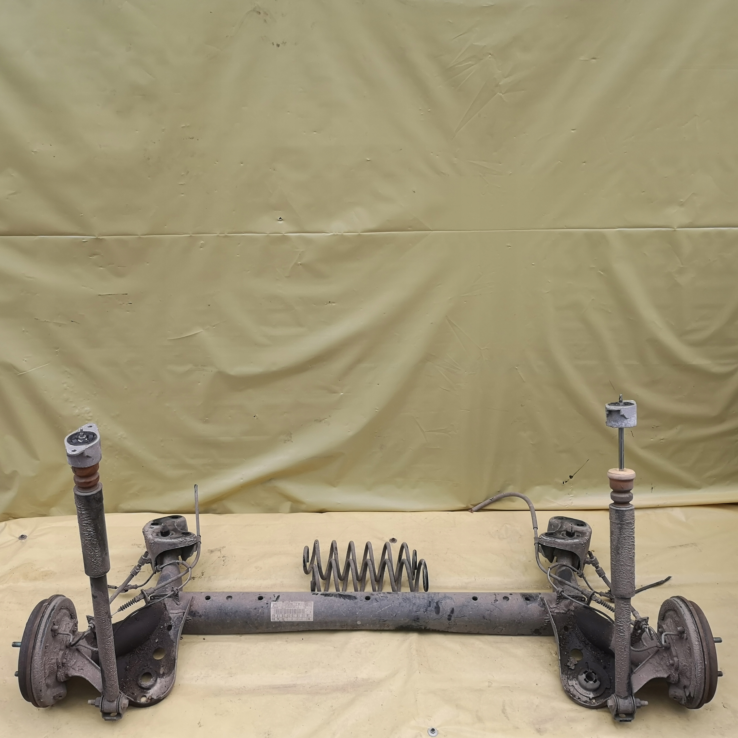 FORD FIESTA MK7 LIFT 08-18 OŚ TYLNA TYLNA OŚ KOMPLETNA