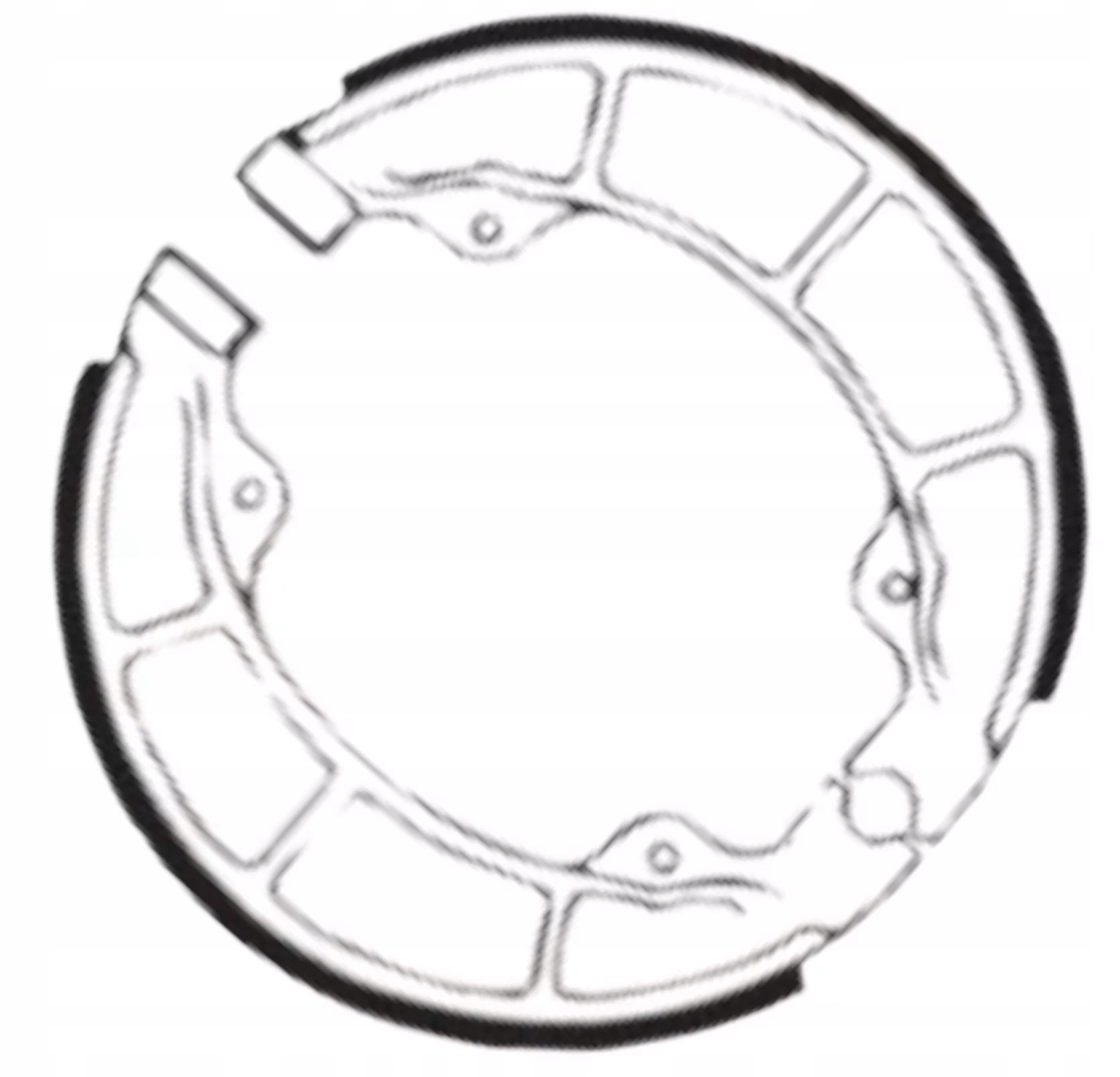 Brzdové Čelisti Polaris Outlaw 50 90 110 Predator Sportsman