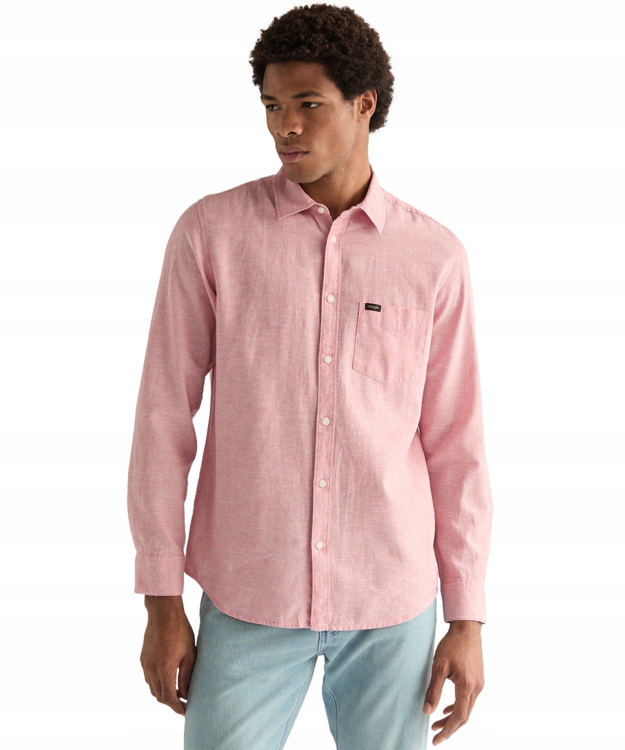 Košile Wrangler 1 Pkt Shirt 112378038 Dusty Rose XXL
