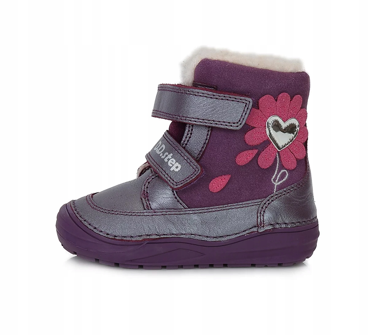 Zimowe buty dziewczęce D.D.step - W071-364B 20