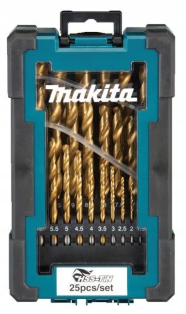 

Zestaw wierteł TYTANowych do metalu 25 szt. Makita