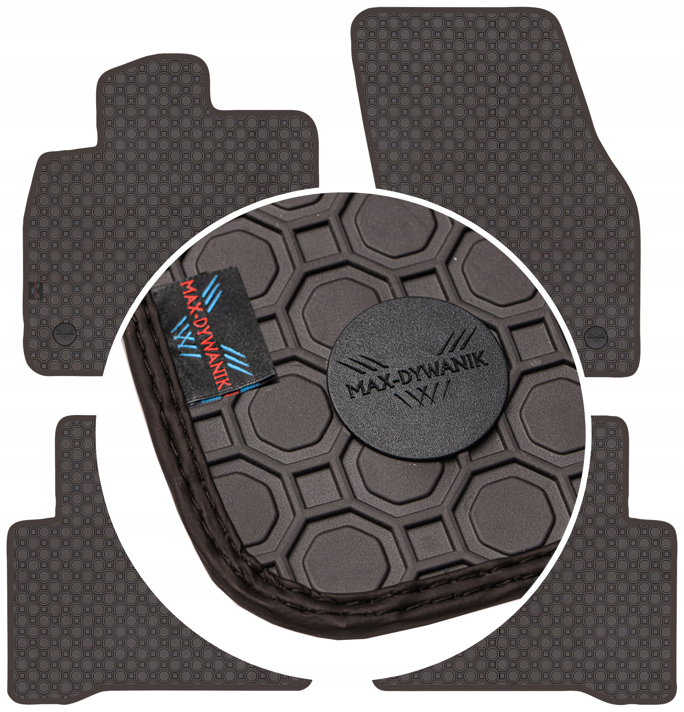 Vw Touran II 5os 2015- Koberce Bronzové