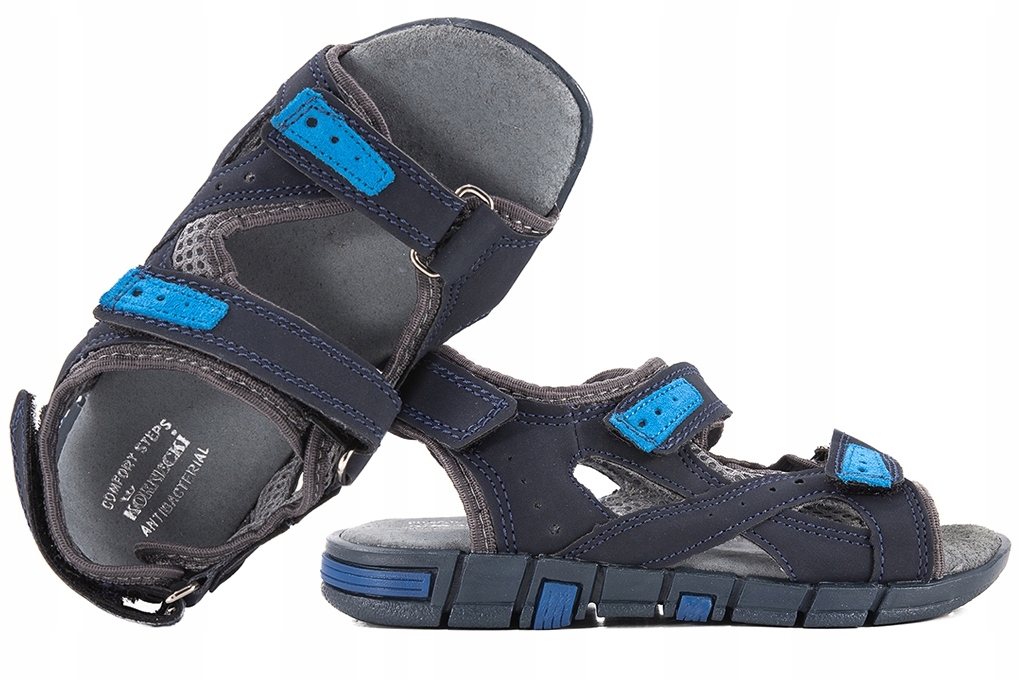 

Kornecki 6191 Sandałki Chłopięce Sandały granat 31