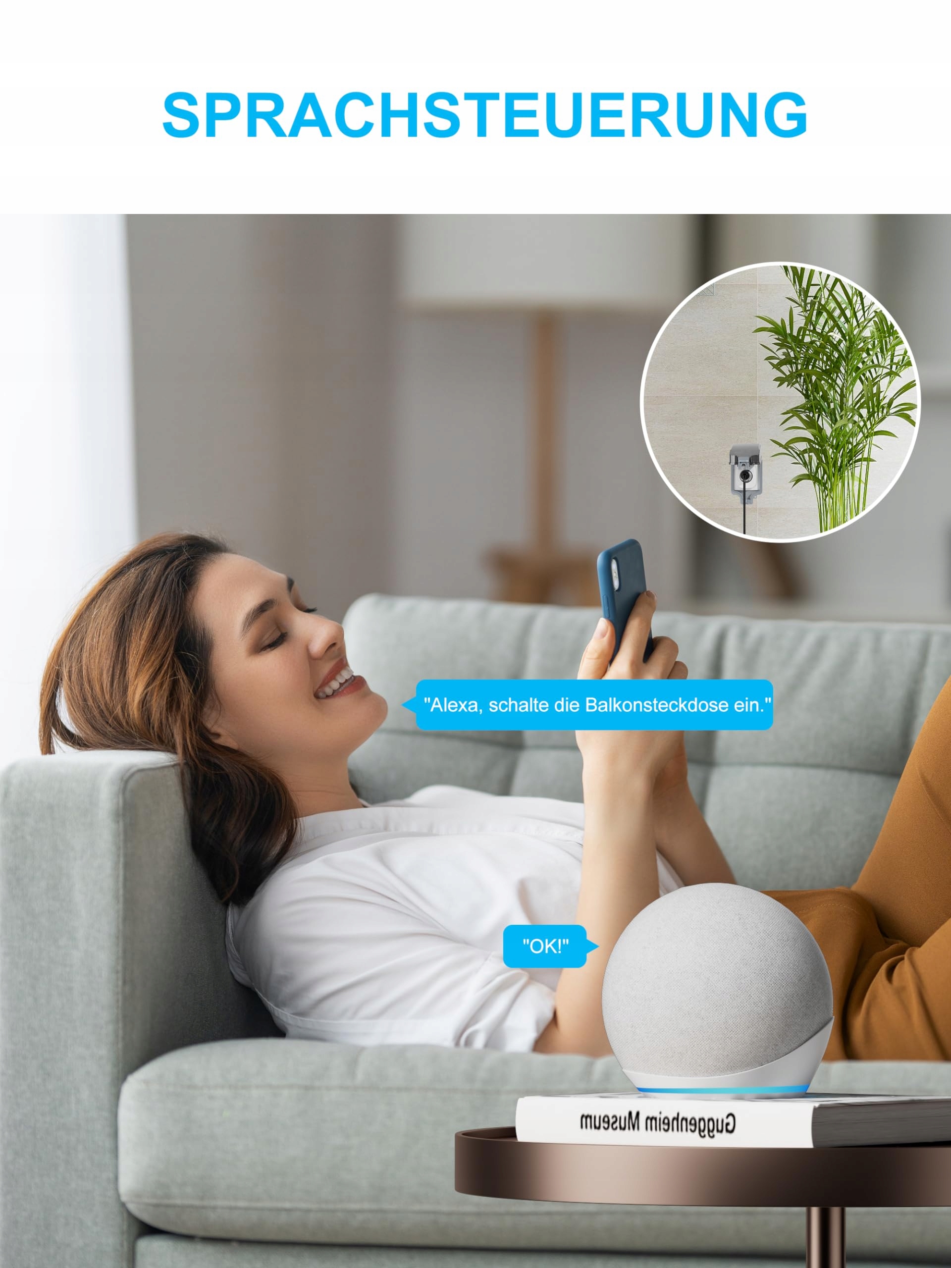 EIGHTREE Inteligentne Gniazdko WLAN z Pomiarem Energii do Balkonkraftwerk — miniatura 8