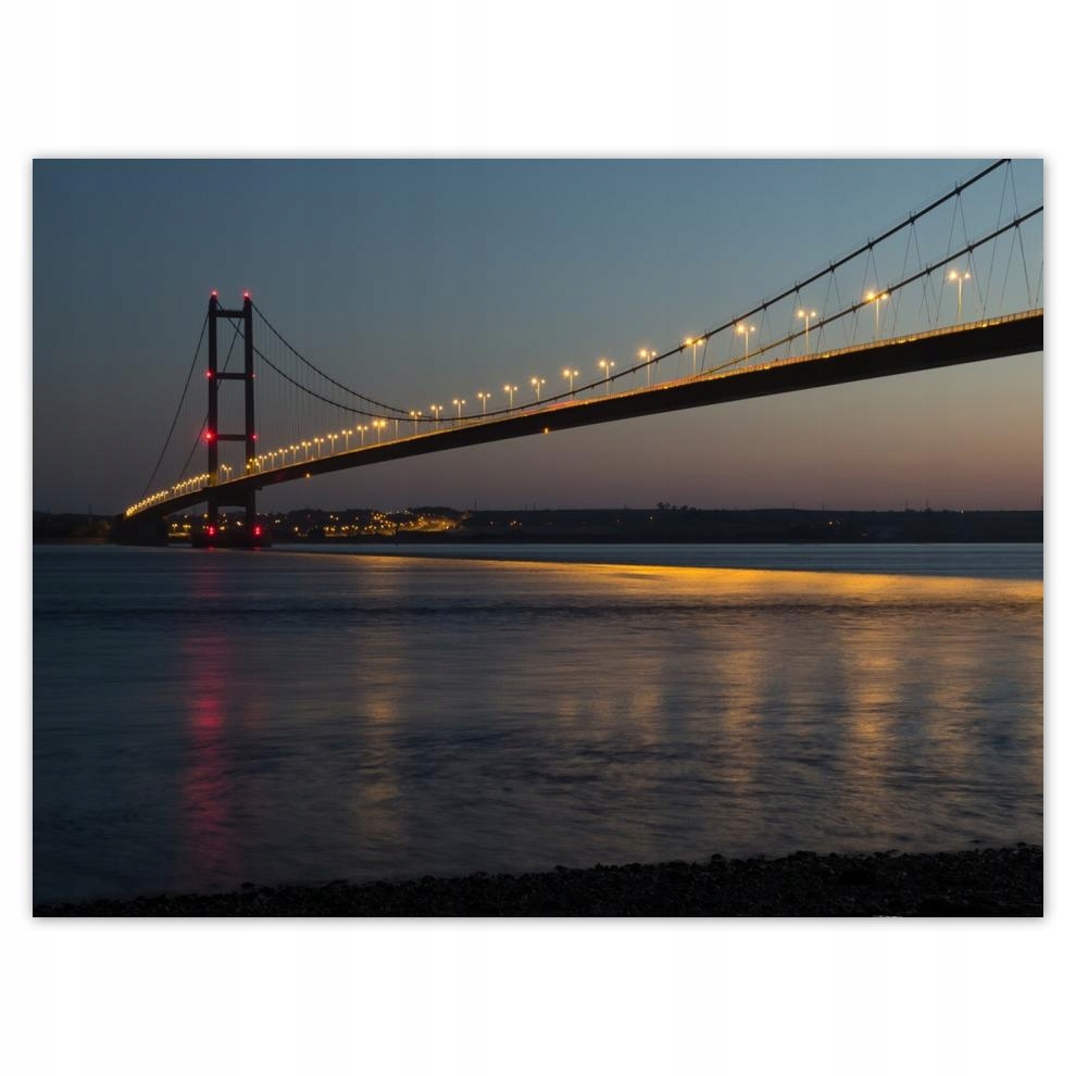 

Plakat 40x30 Most z lampkami