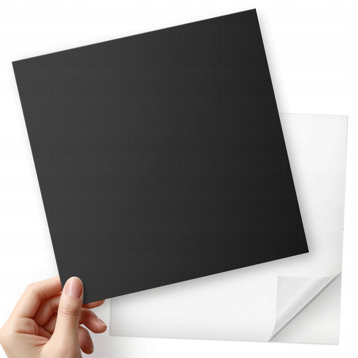 Sada vinylových dlaždic s motivem do ložnice Černá barva 20x20x20 cm
