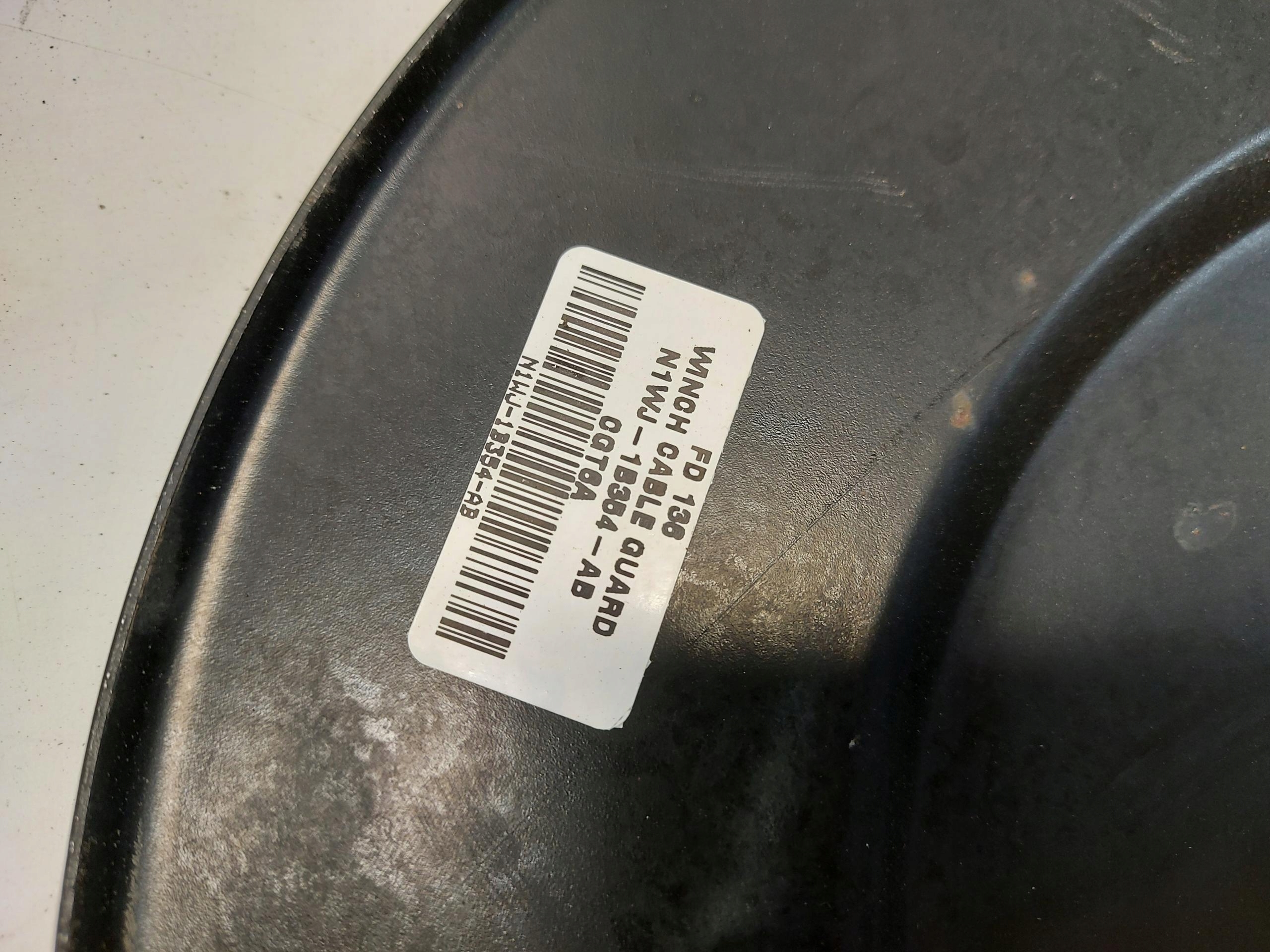Ford Ranger VI 6 2024r. WINDA Support plaque Roues de la roue de secours MB3C-1A131-FB