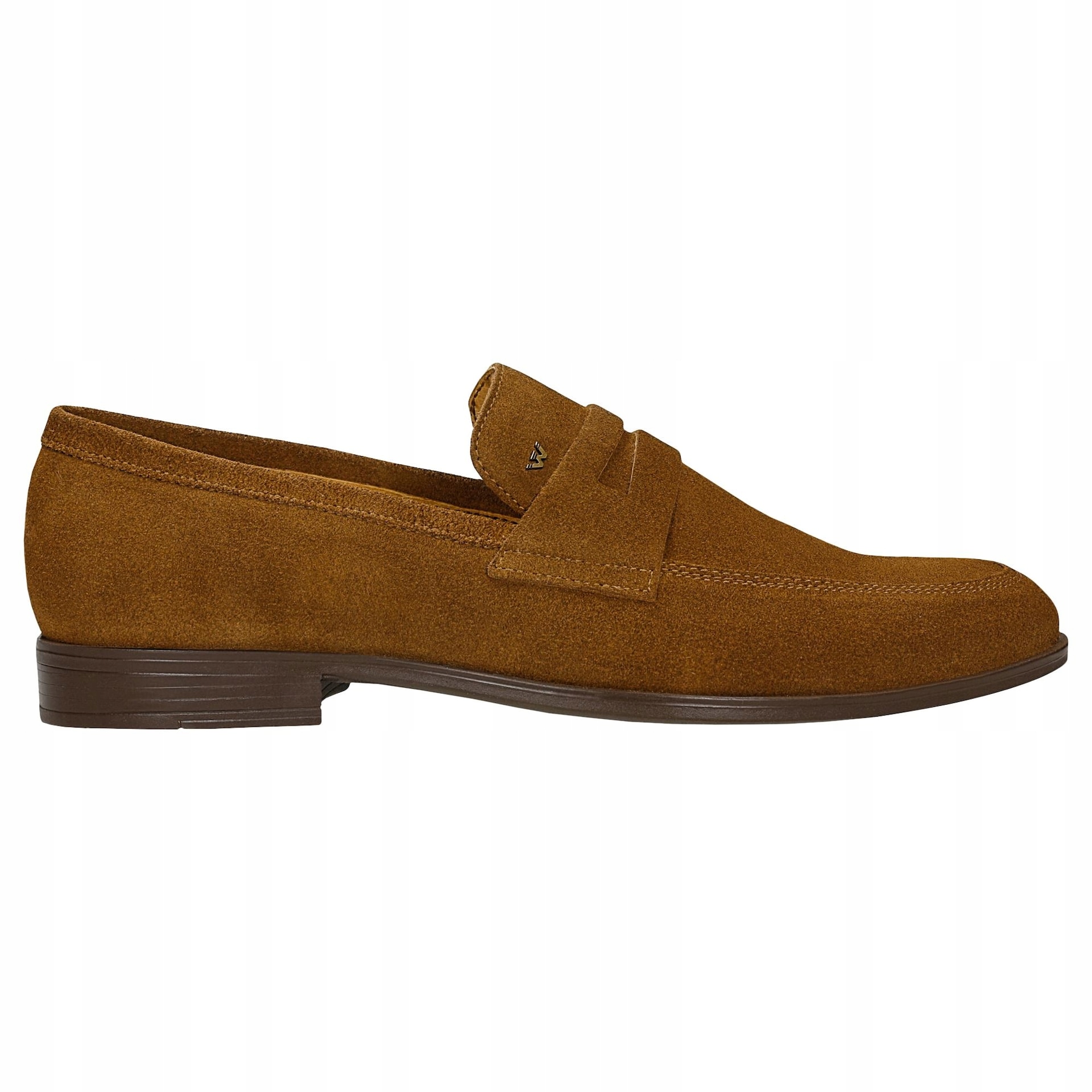 Hnědé pánské mokasíny Penny Loafers vel. 45